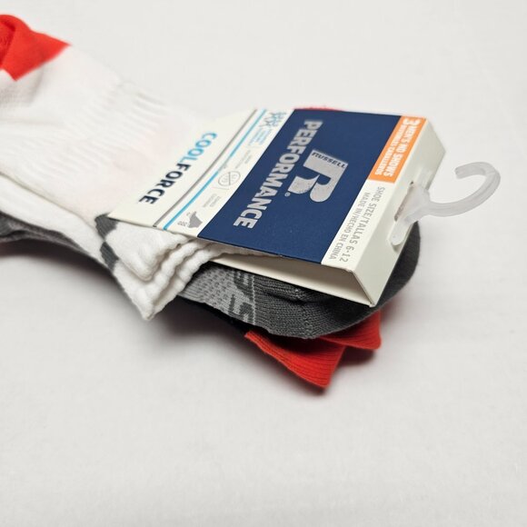 New Cool Force Advance Cooling Technology Socks 3 Mens No Shows Shoe Size 6 -12 - Picture 11 of 16